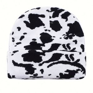 Hot Sale New Autumn Winter Knitted <b>Hat</b> Women Men Fashion Outdoor Warm Leopard Camouflaged Jacquard Beanie <b>Hat</b> - Product Image 3