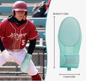 Custom Logo <strong>Baseball</strong> Mitts Green Pink Blue Sliding Mitt <strong>Gloves</strong> with Unique Design - Product Image 3