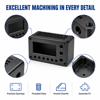 Boîtier d'instrumentation en aluminium CNC de précision sur mesure pour instruments électroniques et équipements industriels