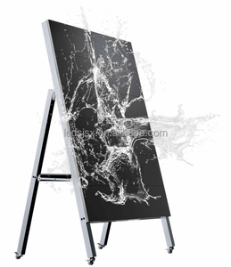 Écran LED P1.8 KT Rack pour affiches, contrôle sans fil par application, publication de contenu, avec roues universelles, ultra-mince, facilement déplaçable - Product Image 2