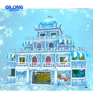 Eis Schnee Thema Big Commercial Kinder Indoor-Spielplatz