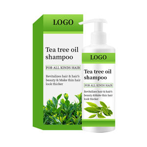 Champú Vegano Orgánico Sin Sulfatos de Marca Privada, Hidratante, Anticaída, con Árbol de Té y Agua de Arroz, Nutritivo para el Crecimiento del Cabello - Product Image 1