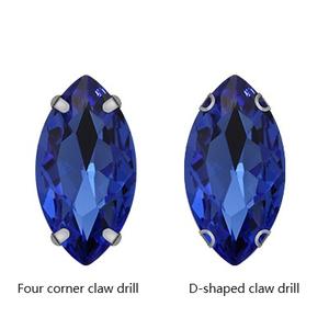 Griffe chaude diamant <span class=keywords><strong>verre</strong></span> cousu à la main diamant bricolage robe décoration accessoires cristal maillot de bain accessoires - Product Image 6