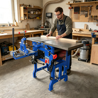 Machine à raboter le bois électrique multifonctionnelle ML393B de 300 mm de largeur, dégauchisseuse-raboteuse pour le travail du bois commercial