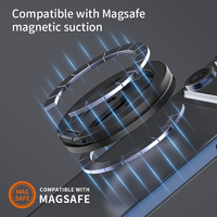 Support magnétique pliable en alliage de zinc avec trou fileté 1/4 pouce, idéal pour regarder des films ou des appels vidéo au lit dans la chambre.