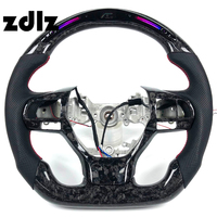 Volant en fibre de carbone forgé pour Lexus IS300 CT CT200h NX RCF RX ES GS avec affichage LED personnalisé