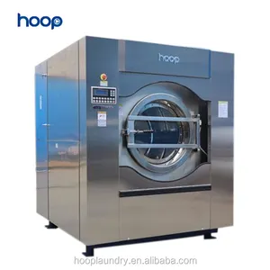 Lavadora 120กิโลกรัมเครื่องซักผ้าอุตสาหกรรมราคาเครื่องซักผ้าอัตโนมัติสำหรับโรงพยาบาลโรงแรม