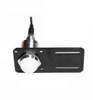 Sensor Level Cairan Radar Gelombang Milimeter 80G Baja Tahan Karat Tahan Air Instalasi Non-kontak Output RS485/4-20mA untuk Pengukuran Level