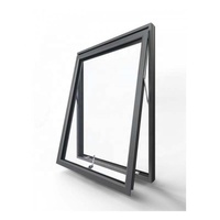 Aleación de aluminio de un solo colgado, doble acristalamiento, otras ventanas y puertas, personalización de ventana de repuesto