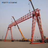 Pont roulant à poutre simple MH Truss Frame, 10 tonnes, 16 tonnes, structure en treillis pour extérieur
