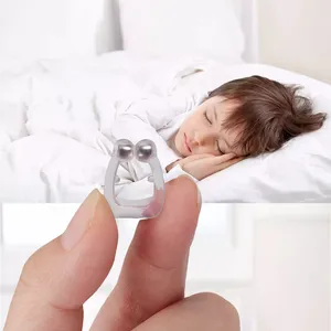 Offre spéciale dormir Anti pince-nez Silicone magnétique Anti ronflement pinces-nez arrêt respiratoire dispositif de ronflement
