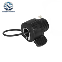 Acelerador de Pulgar de Plástico Resistente al Agua para Patinete Eléctrico KUGOO Kukirin G2 G3 G4, Control de Velocidad, Plug-and-Play