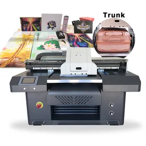 โรงงานขายตรงขวดเครื่องพิมพ์4560ถ้วยรางวัลแก้วกรณีโทรศัพท์เครื่องการพิมพ์ A2 UV Led เครื่องพิมพ์ TX800 DX7