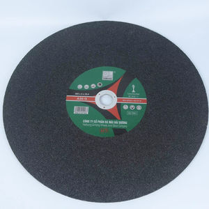 Disque abrasif en oxyde d'aluminium de 405 mm pour meuleuses, haute dureté, type rond, fournisseur en gros d'outils abrasifs au Vietnam - Product Image 1