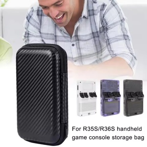 Étui de protection rétro pour jeux vidéo R36S, sac de rangement EVA pour RG35XX R35S Miyoo <span class=keywords><strong>Mini</strong></span> Plus - Product Image 1