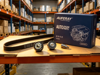 Kit de courroie de distribution sans pompe à eau pour moteur Chery 481 (ancienne version)