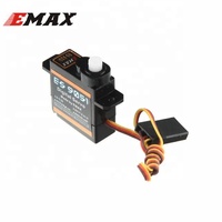 Servomoteur numérique en plastique EMAX Officiel ES9051 4.8V avec engrenages pour voiture RC, hélicoptère, quadricoptère, pièces d'avion robotique