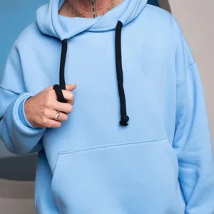 Pull à capuche personnalisé polaire française 100% coton personnalisé tous broder hommes pull à capuche