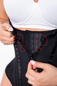 Novedades 2026: Fajas Moldeadoras para Mujer con Control Abdominal, Postquirúrgicas, Bodys Colombianos Tipo Tanga con Aros y Cremallera - Product Image 6