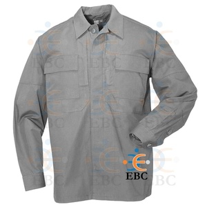 OEM Negro Táctico Unisex Rip-Stop Transpirable Anti-UV Uniformes 100% Poliéster Algodón Denim Personalizable Tamaños Colores Formal - Product Image 3