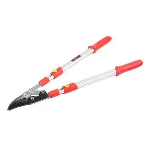 high quality 50# steel hand tool telescopic lopping shear garden secateurs scissors Pruner