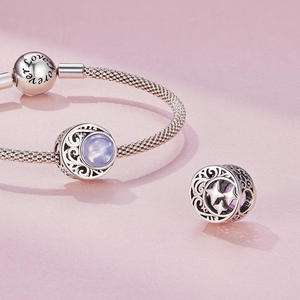 Fabrika toptan 2025 DIY kolye romantik aile Guardian kadın aşk <span class=keywords><strong>Promise</strong></span> Charm bilezik takı için - Product Image 5