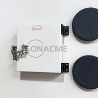 Batterie en acier inoxydable double couche anti-explosion pour chambre à système d'extinction d'incendie, usage en laboratoire, 220V, garantie 1 an