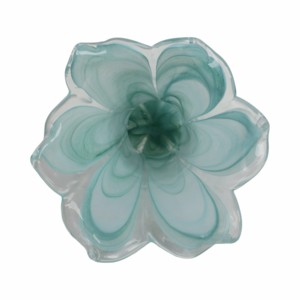 Vase à fleurs moderne en verre avec détails côtelés verticaux pour la décoration intérieure, design élégant cannelé, vase de présentation pour salon - Product Image 6