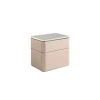 Ensemble de meubles de chambre à coucher au design simple de haute qualité, lit plateforme Queen, cadre de lit King Size en cuir, lits doubles modernes de luxe