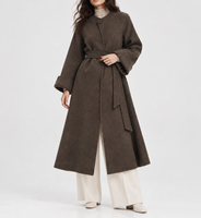 Manteaux d'hiver pour femmes, nouveau manteau en laine à la mode, veste en fourrure d'agneau pour femme, bouton unique, épais, long, décontracté, chaud, parka