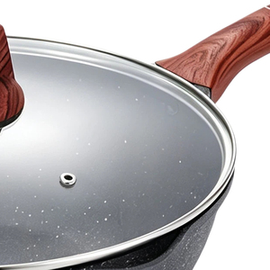 Wok professionnel en alliage d'aluminium de qualité supérieure pour la cuisine chinoise traditionnelle et les services de traiteur - Product Image 5
