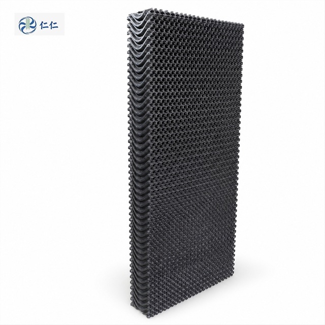 Renren New Plastic Evaporative Cooling Pad with Honeycomb Airflow Channels for Industrial Air Cooler Systems