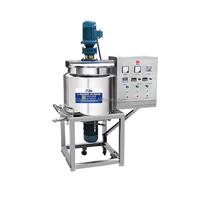 Agitateur à vapeur électrique 120L 500L, moteur, cuve de mélange en acier inoxydable SUS304 à 3 couches, haute productivité, savon