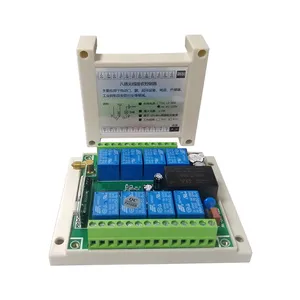 Wireless White 8 channel 12V relay receiver