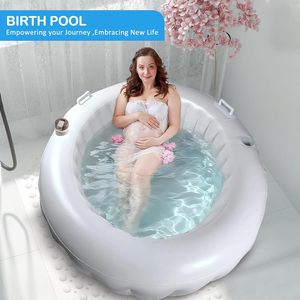 Piscina de Parto Inflable para Partos en Casa, Drenaje Rápido, Material de PVC para Futuras Mamás y Niños - Product Image 5