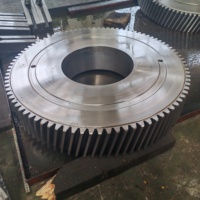 Engranaje Industrial Reforzado Personalizado, Rueda de Transmisión de Alta Resistencia para Minería, Trituradora, Molino de Cemento, Directo de Fábrica