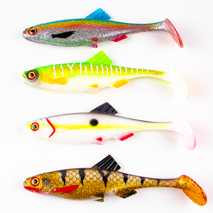 DriftCatch 15cm 20g Leurre souple en PVC - 8 couleurs, appât de poisson réaliste pour le marlin, les prédateurs de rivière et d'eau salée - Product Image 1