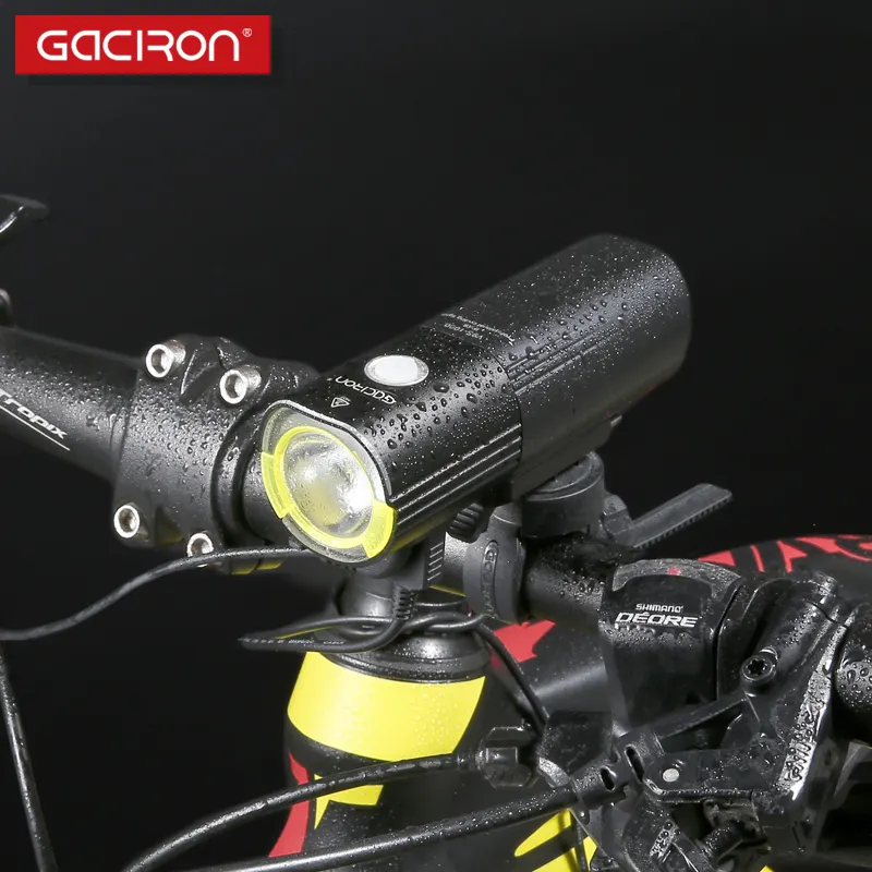 Gaciron – accessoires de vélo électrique, feux avant à Led, pièces de rechange pour vélos, phare avant vtt, éclairage de vélo