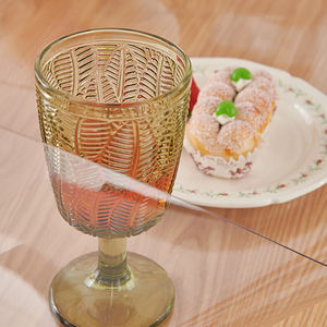 Protector de cubierta de mesa <span class=keywords><strong>transparente</strong></span> barato <span class=keywords><strong>mantel</strong></span> de PVC <span class=keywords><strong>transparente</strong></span> de <span class=keywords><strong>cristal</strong></span> suave - Product Image 4