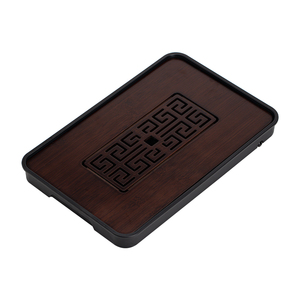 Plateau à thé, petite table à thé domestique, plateau de drainage, service à thé, soucoupe à thé, ensemble de thé, petit service à thé Kung Fu, table de préparation du thé - Product Image 1