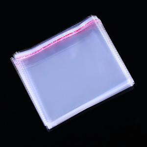 Sacchetti LDPE Poly richiudibili sacchetto di plastica trasparente personalizzato trasparente OPP sacchetto per regali confezione di vestiti - Product Image 4