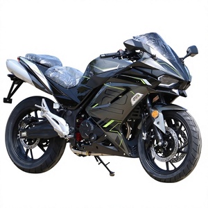 Motocicleta Kawasaki H2 de Dos Cilindros Refrigerada por Líquido de 400cc, Moto Deportiva <span class=keywords><strong>Yamaha</strong></span> R1, <span class=keywords><strong>Ninja</strong></span> para Carreras en Carretera y Drag Racing, 16 kW, 140 km/h - Product Image 1