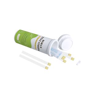 Bandelettes de <span class=keywords><strong>test</strong></span> au borax de marque neutre (Modèle W-1) certifiées CE, 10 bandelettes/flacon pour usage domestique et hospitalier, durée de conservation de 2 ans - Product Image 3