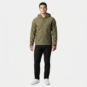 Chaqueta Softshell Personalizada de Poliéster Impermeable con Logotipo Bordado para Mujer y Unisex al por Mayor 2026 - Product Image 1