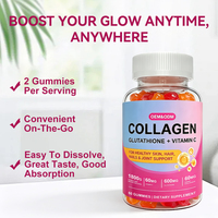 Complément blanchissant pour la peau OEM, glutathion, collagène, gommes pour la croissance des cheveux avec 1800 g de collagène bovin hydrolysé
