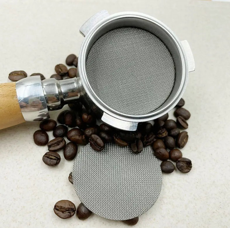 304 316L edelstahl-Gitterscheibe mehrschichtiger gesinterter Kaffeefilter für Griff-Kaffeemaschinen
