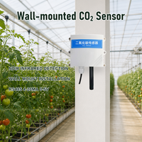 Sensor CO2 untuk Pemantauan CO2 di Rumah Kaca, Output Modbus RS485, Penutup Tahan Cuaca, Cangkang Tahan UV, Masa Pakai Panjang