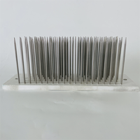 Hackle blanc avec pinces pour machine à tisser, crochets pour tresses, kit d'outils pour perruques