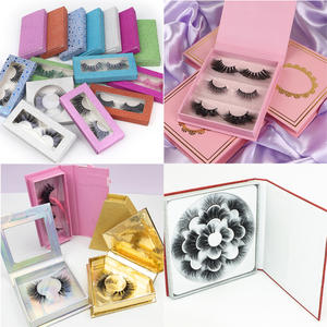 Nouvel arrivage de faux cils transparents à bande fine avec votre propre logo de faux cils super fins - Product Image 5