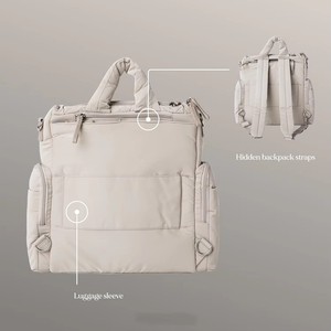 Mochila Pañalera con Logotipo Personalizado, Gran Capacidad, Múltiples Bolsillos, Bolsa de Viaje para Mamá, Resistente al Agua, de Nailon, para Padres - Product Image 2